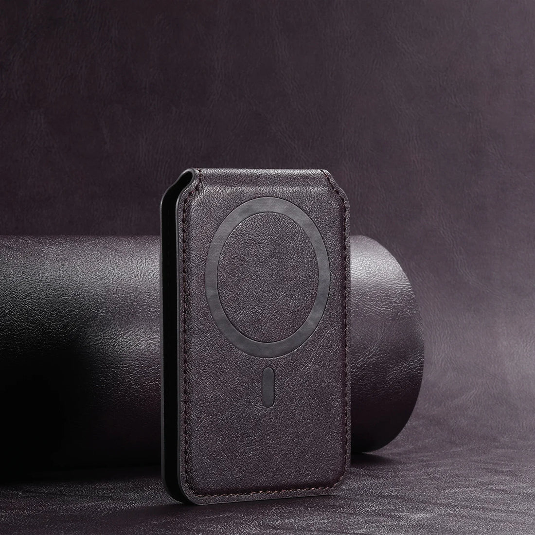 Porte Carte Compatible Magsafe Cuir