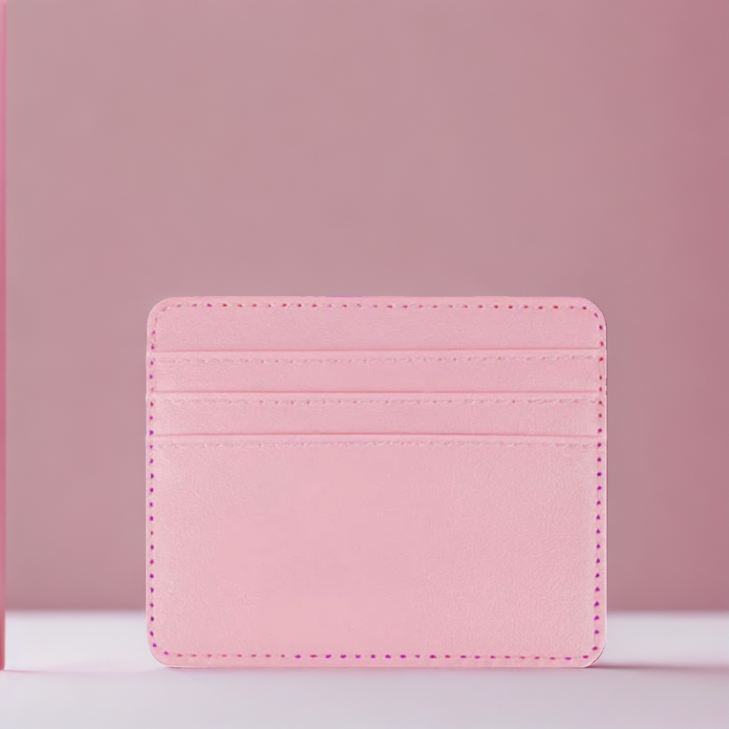 Porte Carte En Cuir Minimaliste